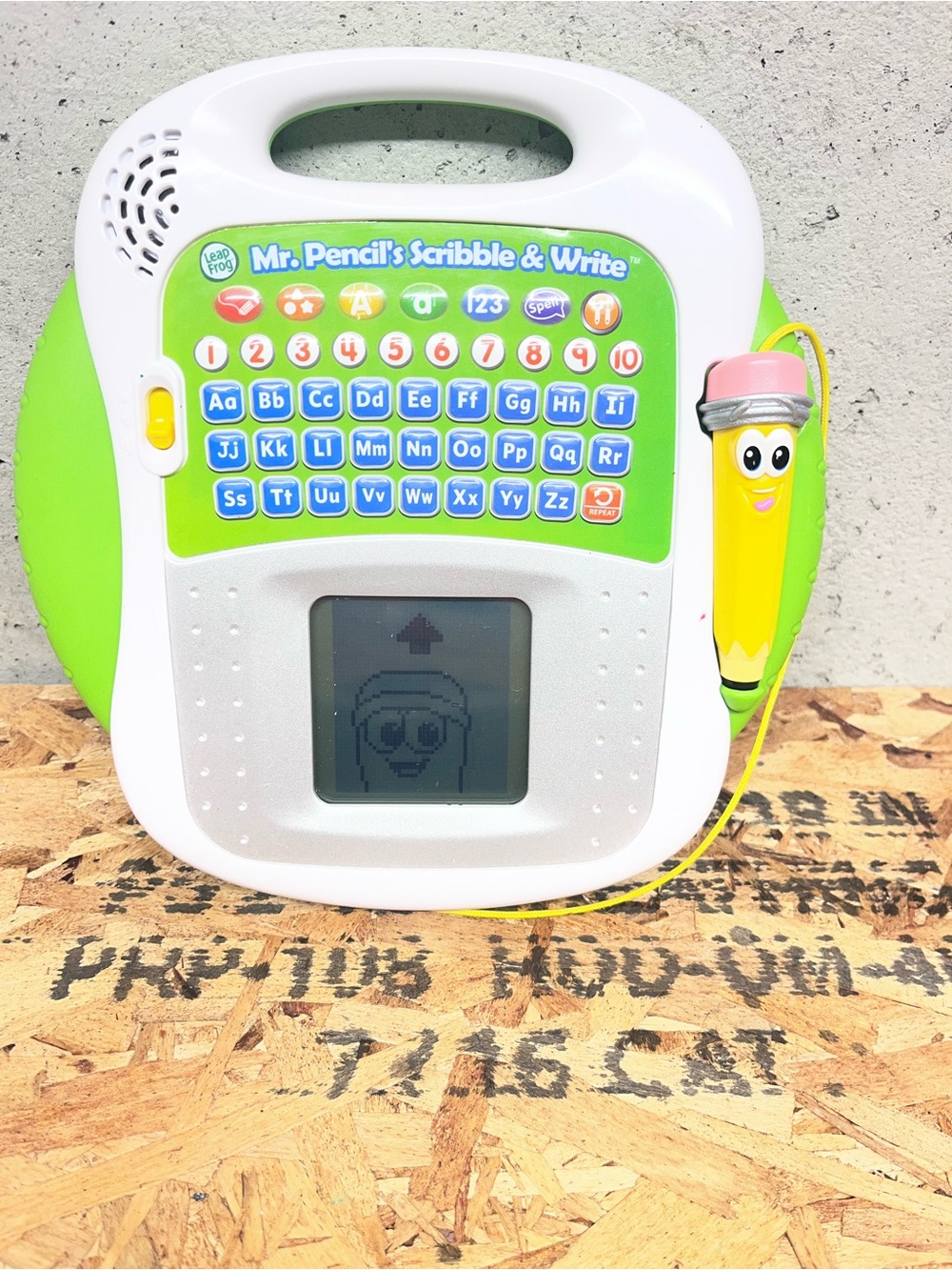 LeapFrog Mr. Pencil's Scribble & Write - White & Green